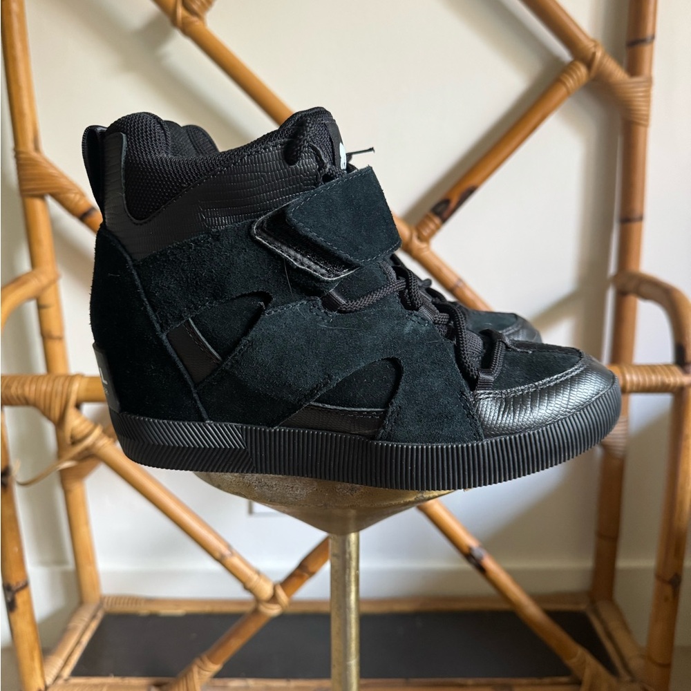 Sorel Black Out ‘N About Sport Wedge Boots